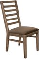 International Furniture Direct Balam Stained Brown Side Chair-0