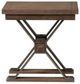 Liberty Furniture Sonoma Road Weather Beaten Bark Chair Side Table-2