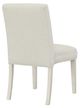 Fairfield® Customizable Entree Dining Straight Short Back Armless Stack Chair with Linen Legs-3