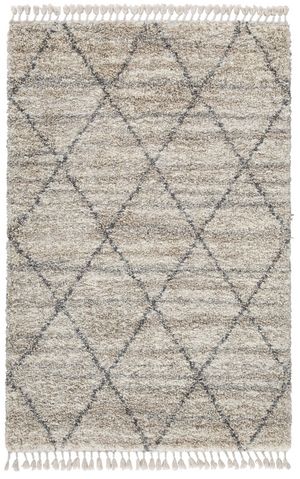 Signature Design by Ashley® Abdalah Gray/Cream 5'x7' Medium Area Rug