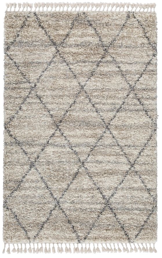 Signature Design by Ashley® Abdalah Gray/Cream 5'x7' Medium Area Rug-0