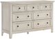 Intercon San Mateo Youth Rustic White Dresser-0