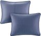 Olliix by Madison Park Navy Twin/Twin XL Keaton Reversible Coverlet Set-1