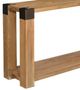 Horizon Home® Milano Brown Sofa Table-1