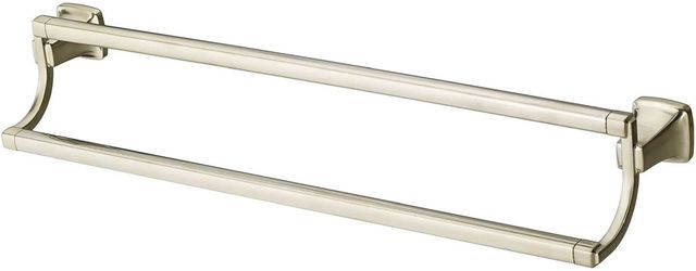 American Standard Townsend® Brushed Nickel 24" Double Towel Bar-1