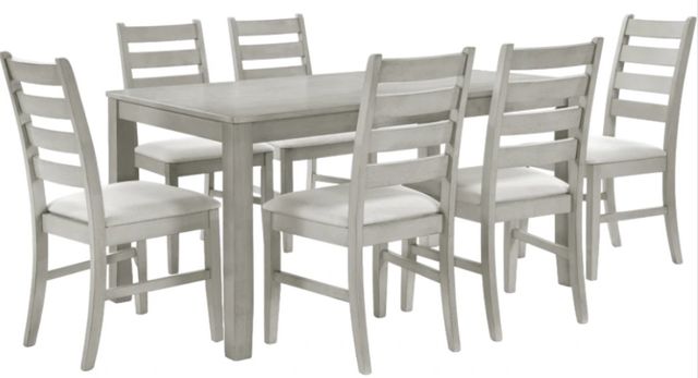 New Classic® Home Furnishings Pascal 7-Piece Gray Counter Dining Set-0