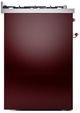 Ilve® Nostalgie II Series 30" Burgundy Pro Style Dual Fuel Range-2