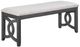 New Classic® Home Furnishings Gia Gray Dining Bench-0