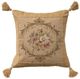 Nourison Home™ Mina Victory Vintage Pillow Beige Floral 19"x19" Throw Pillow-0