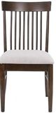 Coaster® Everton Dark Walnut Dining Chair-2