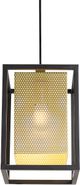 Zuo® Modern Yves Black/Gold Ceiling Lamp-4