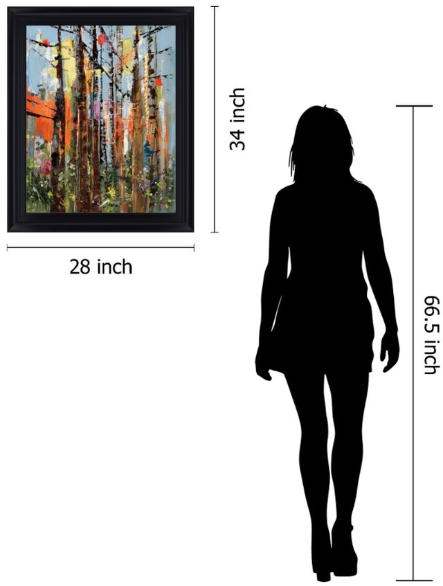 Classy Living Sunlit Thicket Wall Art-1