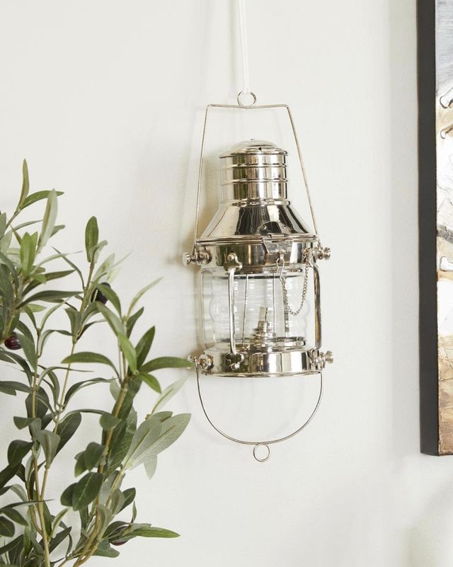 Deco Marche Silver Candle Lantern-4