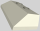 Vent-A-Hood® 48" Biscuit Wall Mounted Liner Insert-4