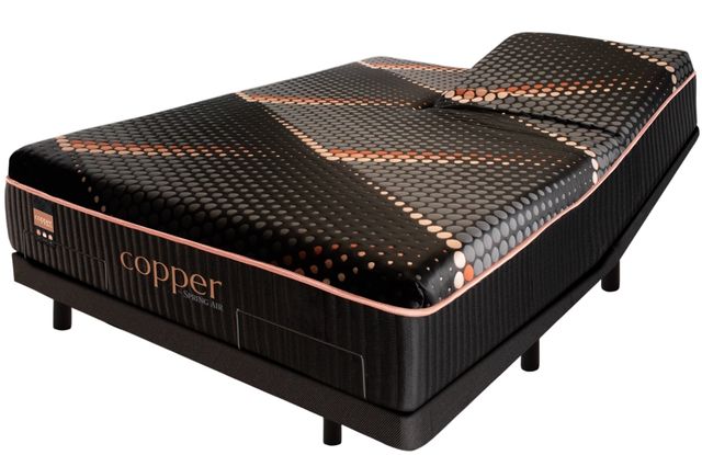 Copper by Spring Air® 13.5" Hybrid Medium Split Top King Mattress-0