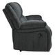 Signature Design by Ashley® Draycoll Slate Manual Reclining Sofa-4