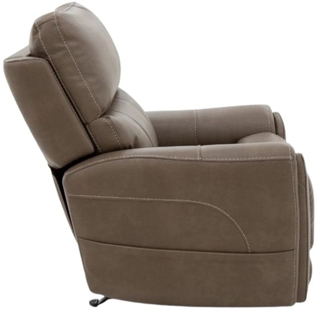 Flexsteel® Carter Cappuccino Power Rocking Recliner with Power Headrest and Lumbar-2