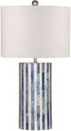 Bassett Mirror Coburn Blue/White Table Lamp-0