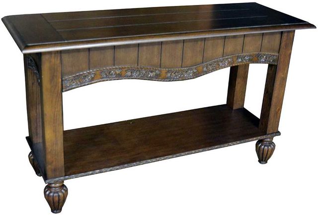 Marshfield Furniture Pine Creek Brown Sofa Table-0