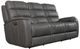 Bassett® Furniture Club Level Wendell Gunmetal Power Reclining Sofa-0