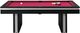 Elements International Ajax Black/Burgundy Billiard Table-3