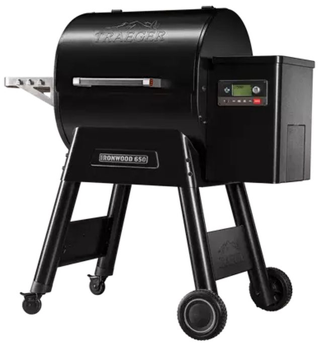 Traeger® Ironwood 46" Black Freestanding Wood Pellet Grill