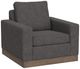 International Furniture Direct Georgia Dark Gray Chair-0