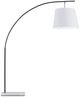 Currey & Company Cloister Oil Rubbed Bronze/White Large Floor Lamp-0