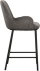 Primo™ International 1017 2-Piece Grey Upholstered Counter Chair Set-3