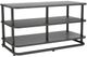 Sanus® Euro Series Black Modular AV Base and Shelves System-1