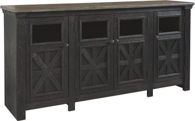 Signature Design by Ashley® Tyler Creek Black/Gray Extra Large TV Stand-0