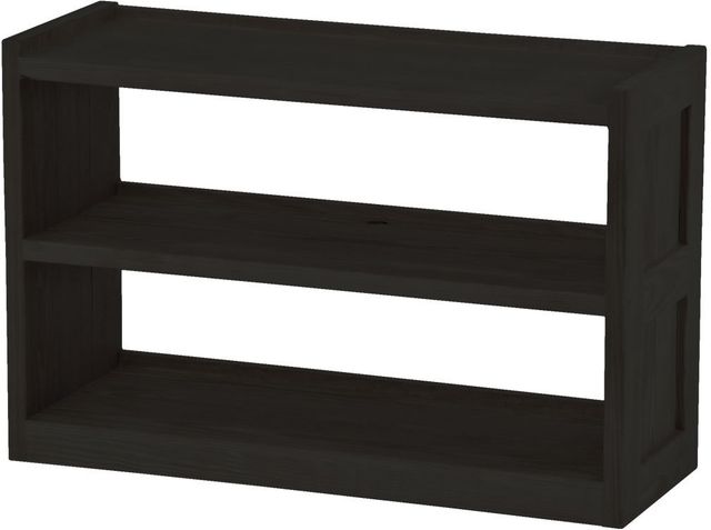 Crate Designs™ Furniture Espresso Open Back Bookcase/TV Stand-0