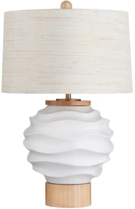 Crestview Collection Kittredge White Table Lamp-0