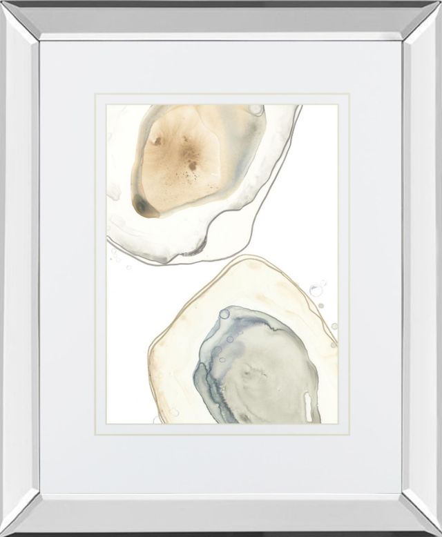 Classy Living June Erica Vess Ocean Oysters III Mirror Framed Wall Art-0