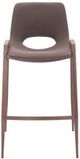 Zuo® Modern Desi Brown/Walnut Counter Stool-2