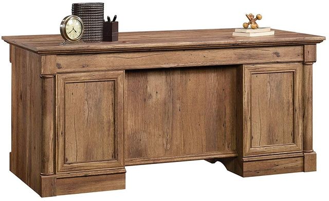 Sauder Palladia Vintage Oak Executive Desk | Big Sandy Superstore |  Furniture, Mattress, Appliance Superstore