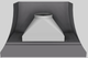 Vent-A-Hood® Designer Series 48" Gunsmoke Wall Mounted Range Hood-2