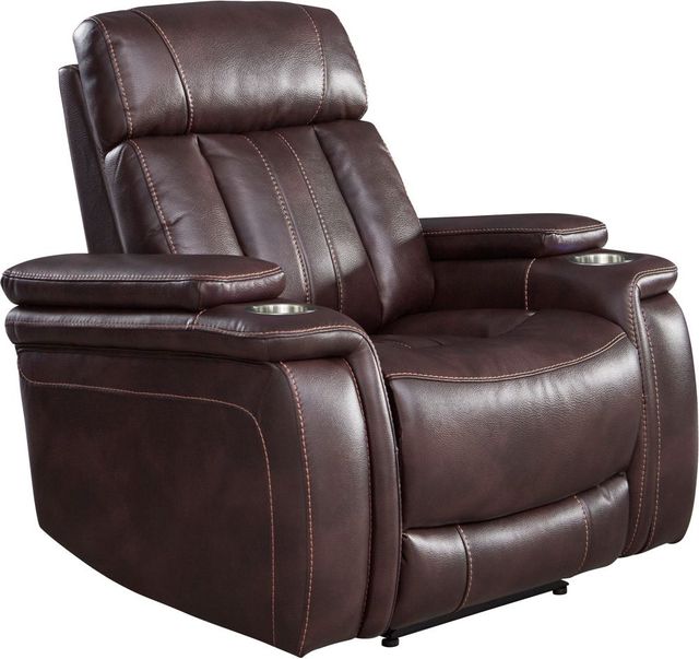 Parker House® Royce Fantom Brown Power Recliner-0
