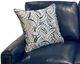 USA Premium Leather Furniture 7300 HM Blue Sofa-2