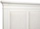 Magnussen Home® Kingston Whisper White Queen Panel Bed with Upholstered Headboard-3