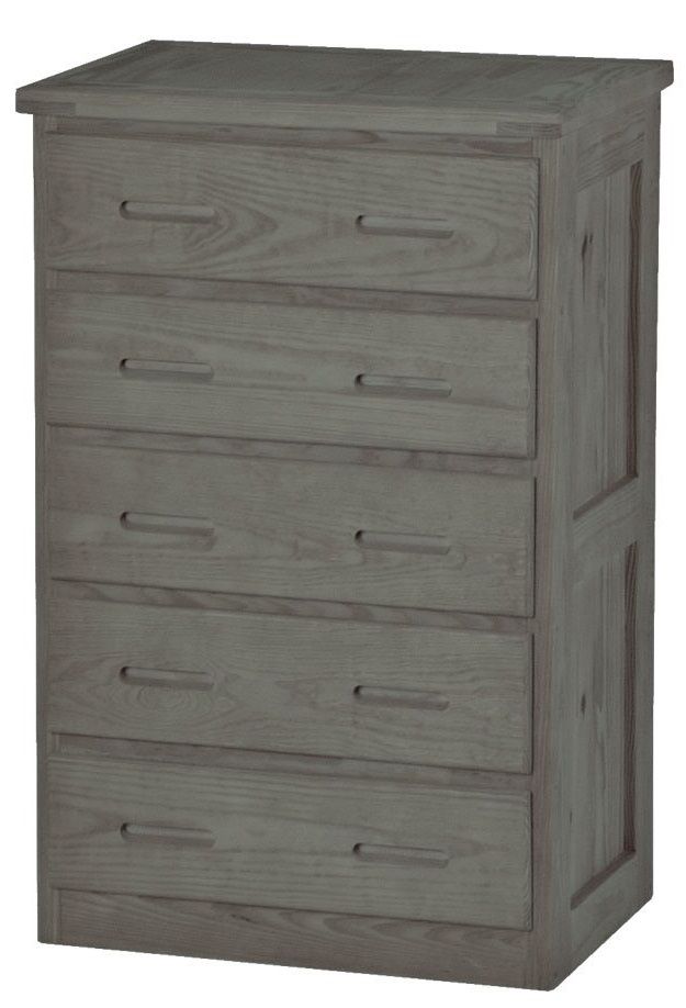 Crate Designs™ Furniture Graphite Chest with Lacquer Finish Top Only-0