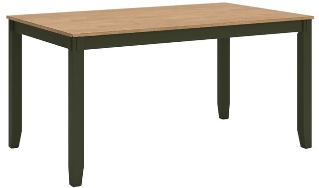 Signature Design by Ashley® Gesthaven 6-Piece Green/Natural Dining Set-2