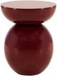 Dovetail Furniture Dax Burgundy Side Table-0