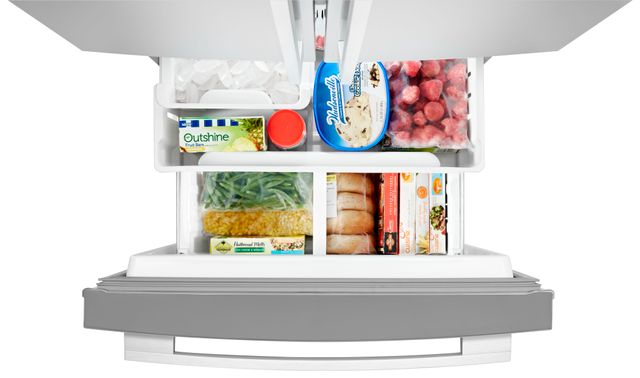 Whirlpool® 19.7 Cu. Ft. French Door Refrigerator-Fingerprint Resistant Stainless Steel-4