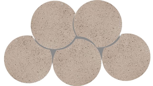 Meridian Furniture Dimple 5-Piece Taupe Modular Nesting Coffee Table Set-2