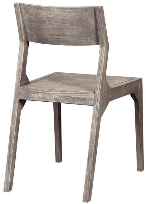 Coast2Coast Home™ Yukon 2-Piece Gunmetal/Sandblast Gray Dining Chair Set-3