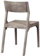 Coast2Coast Home™ Yukon 2-Piece Gunmetal/Sandblast Gray Dining Chair Set-3