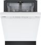 Bosch® 100 Series 24" White Front Control Built-In Dishwasher-3