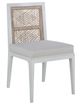 Century® Curate Pasadena Flax/White Dining Side Chair-0