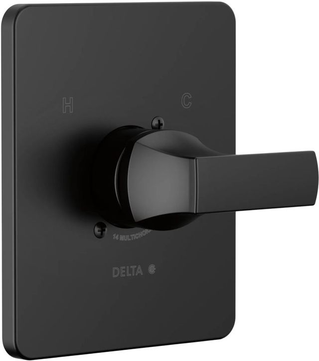 Delta Velum™ Monitor® 14 Series Matte Black Valve Only Trim-0